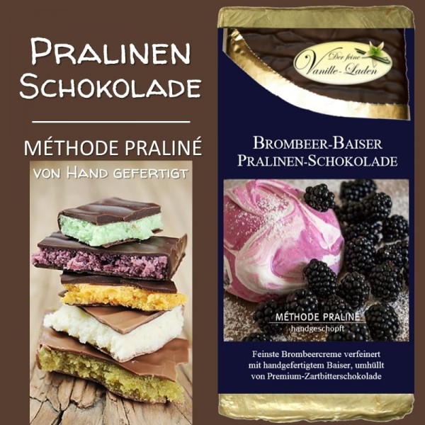 Brombeer-Baiser Pralinen-Schokolade