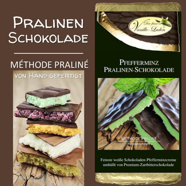 Pfefferminz Pralinen-Schokolade