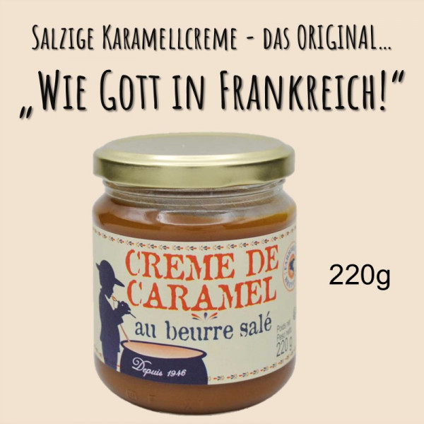 Salzige Karamellcreme "Creme de Caramel"