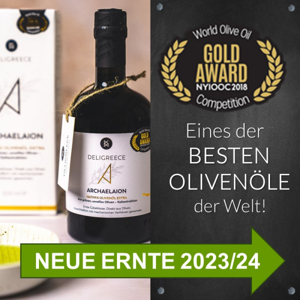 ARCHAELAION (NEUE ERNTE 2023/24) Olivenöl Extra Nativ