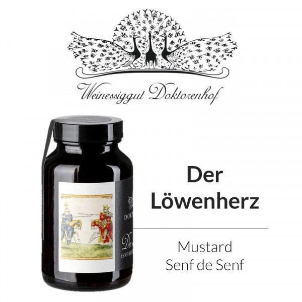 "Der Löwenherz" Mustard Senf de Senf