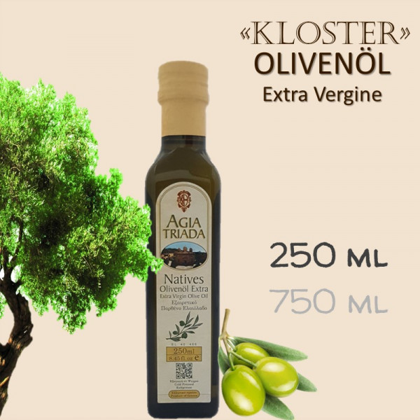 Kloster-Olivenöl Extra Nativ aus KRETA