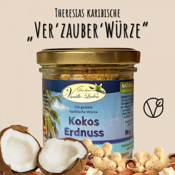 Kokos-Erdnuss Würze