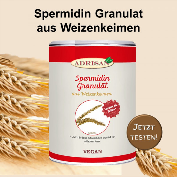 Spermidin Granulat (ehemals Weizenkeim-Feingranulat)