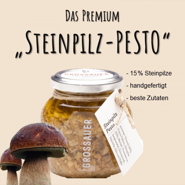 Steinpilz-Pesto