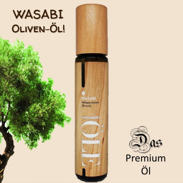 WASABI – Natives Olivenöl extra | Wood Design