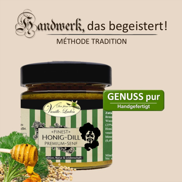 Honig-Dill Premium-Senf