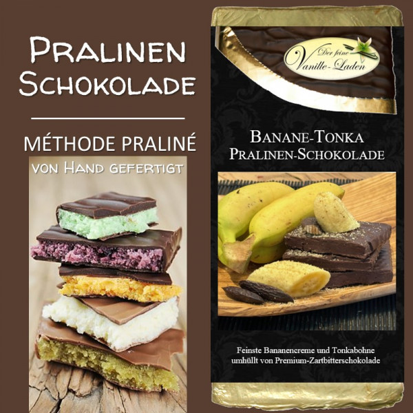 Banane-Tonka Pralinen-Schokolade