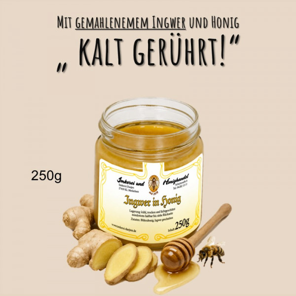 Ingwer in Honig (250g)