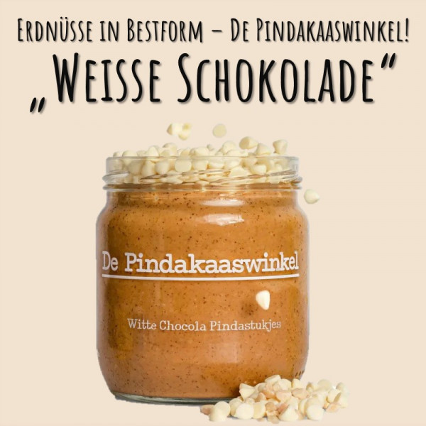 Erdnussbutter "WEISSE SCHOKOLADE"