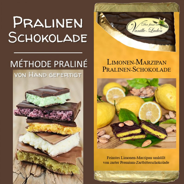 Limonen-Marzipan Pralinen-Schokolade