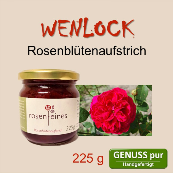 WENLOCK Rosenblütenaufstrich