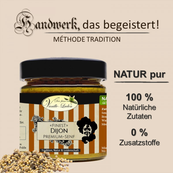 Der geniale Dijon Premium-Senf