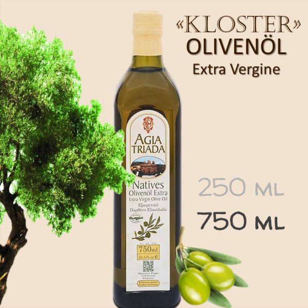 Kloster-Olivenöl Extra Nativ aus KRETA