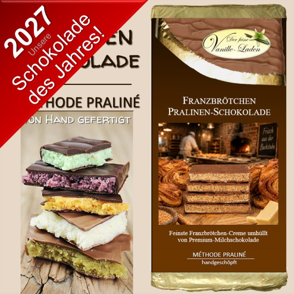 Franzbrötchen-Schokolade - Schokolade des Jahres 2027
