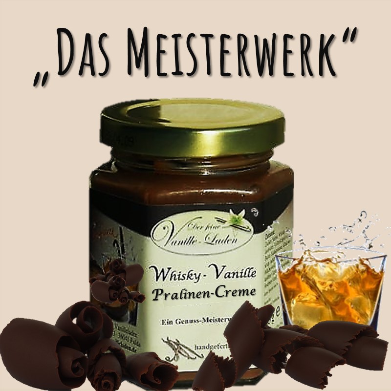 Whisky-Vanille Pralinen-Creme | Feinste Schoko-Cremes | Aufstriche ... Whisky-Vanille Pralinen-Creme | Feinste Schoko-Cremes | Aufstriche ...