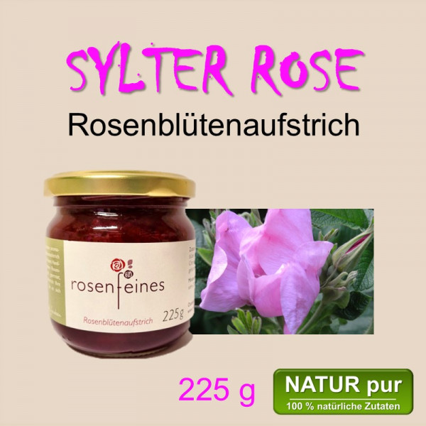 SYLTER ROSE Rosenblütenaufstrich