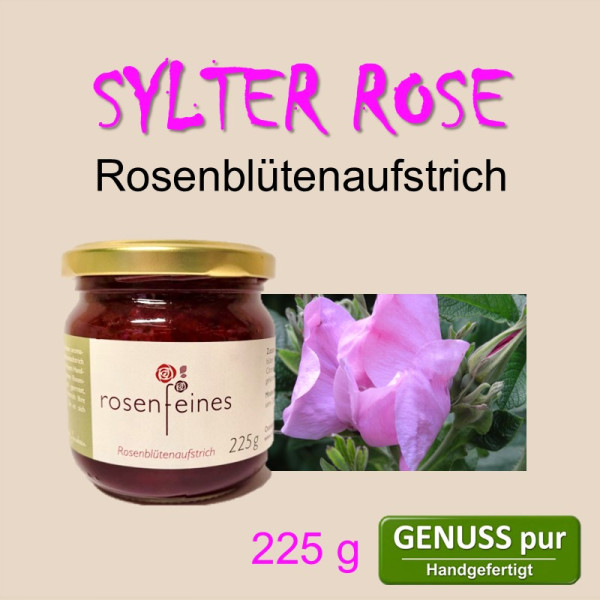SYLTER ROSE Rosenblütenaufstrich