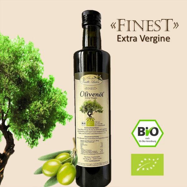 "FINEST" BIO Olivenöl Extra Nativ