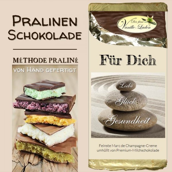 "Für Dich" Pralinen-Schokolade
